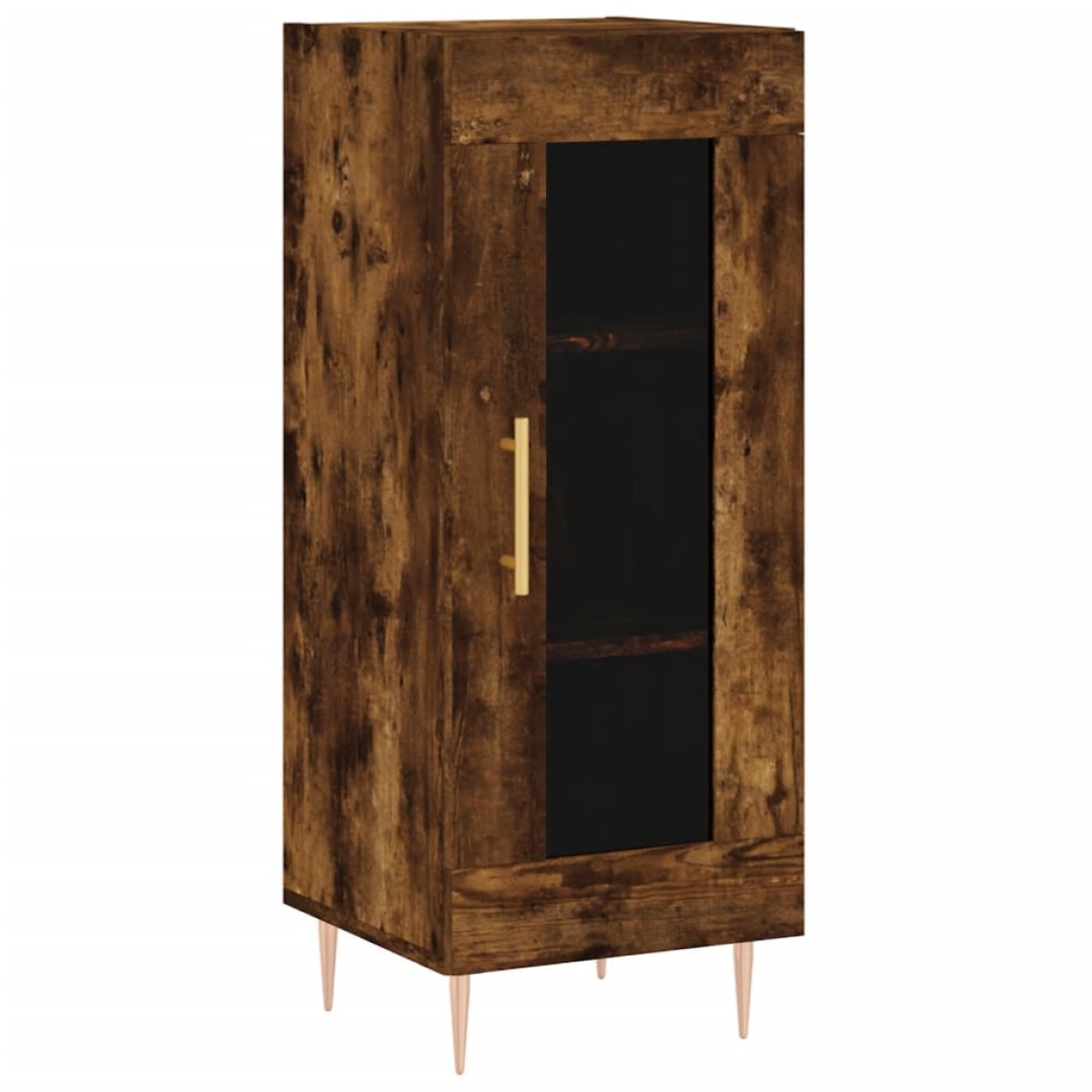 vidaXL Ντουλάπι Καπνιστή δρυς 34,5x34x180 εκ. από Επεξεργασμένο Ξύλο