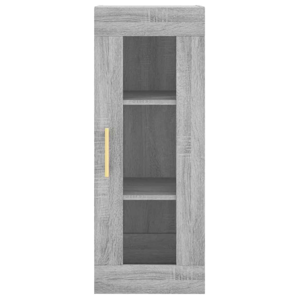 vidaXL Μπουφές Sonoma Γκρι 34,5 x 34 x 180 εκ. από Επεξεργασμένο Ξύλο