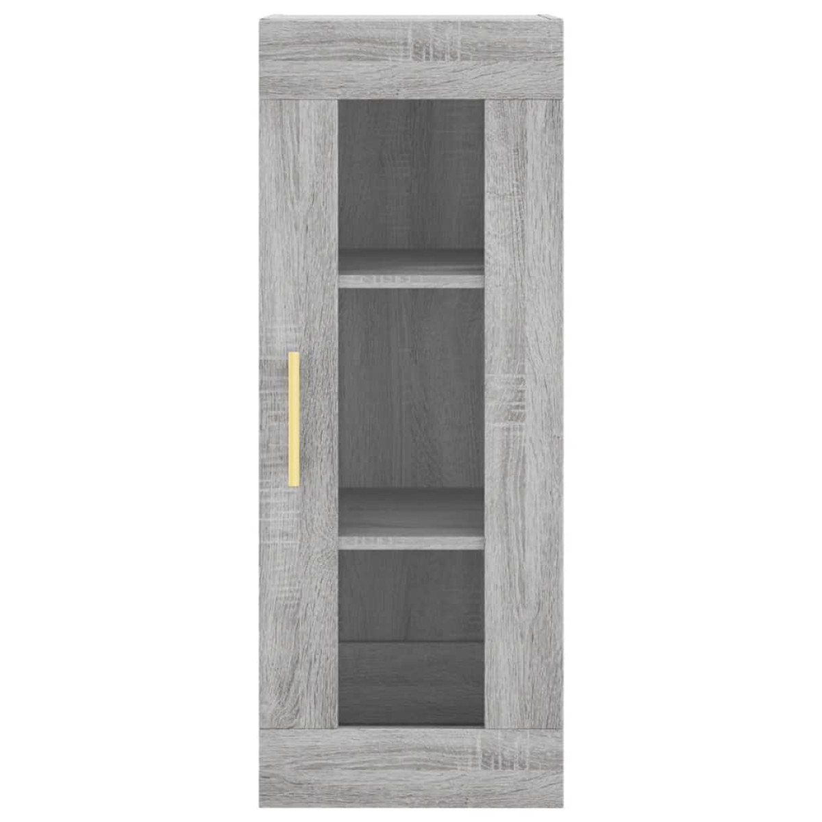 vidaXL Μπουφές Sonoma Γκρι 34,5 x 34 x 180 εκ. από Επεξεργασμένο Ξύλο