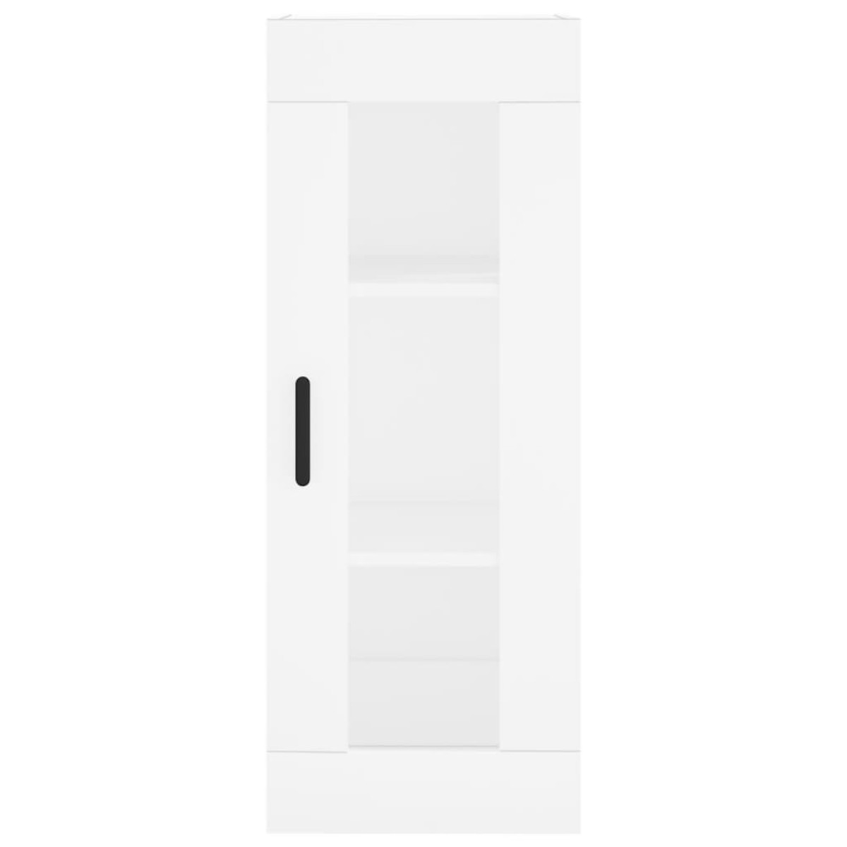 vidaXL Ντουλάπι Λευκός 34,5 x 34 x 180 εκ. από Επεξεργασμένο Ξύλο