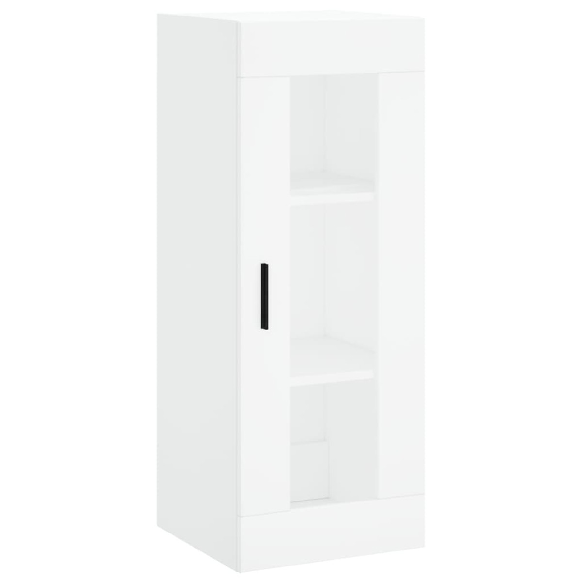 vidaXL Ντουλάπι Λευκός 34,5 x 34 x 180 εκ. από Επεξεργασμένο Ξύλο
