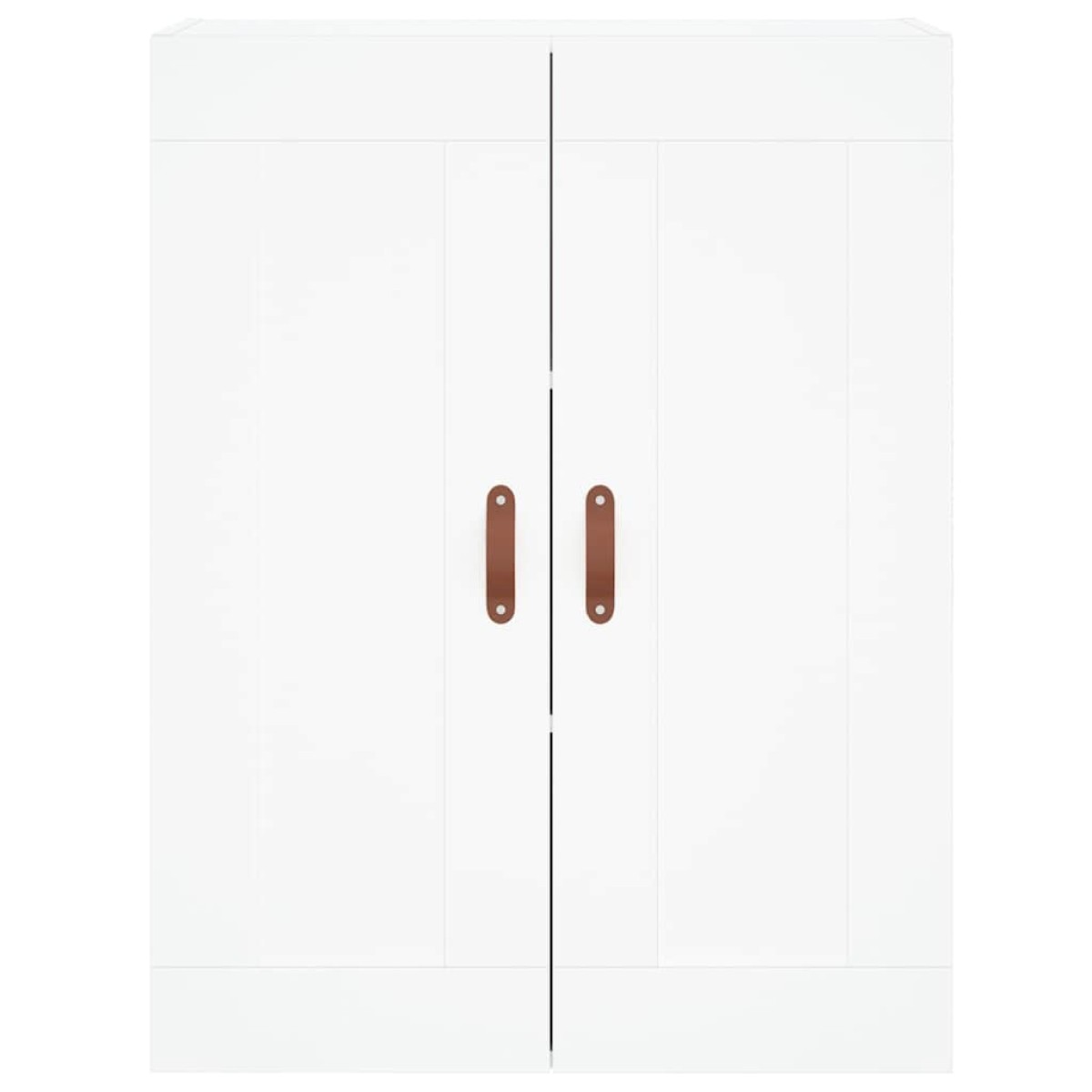 vidaXL Ντουλάπι Λευκό 69,5x34x180 εκ. από Επεξεργασμένο Ξύλο
