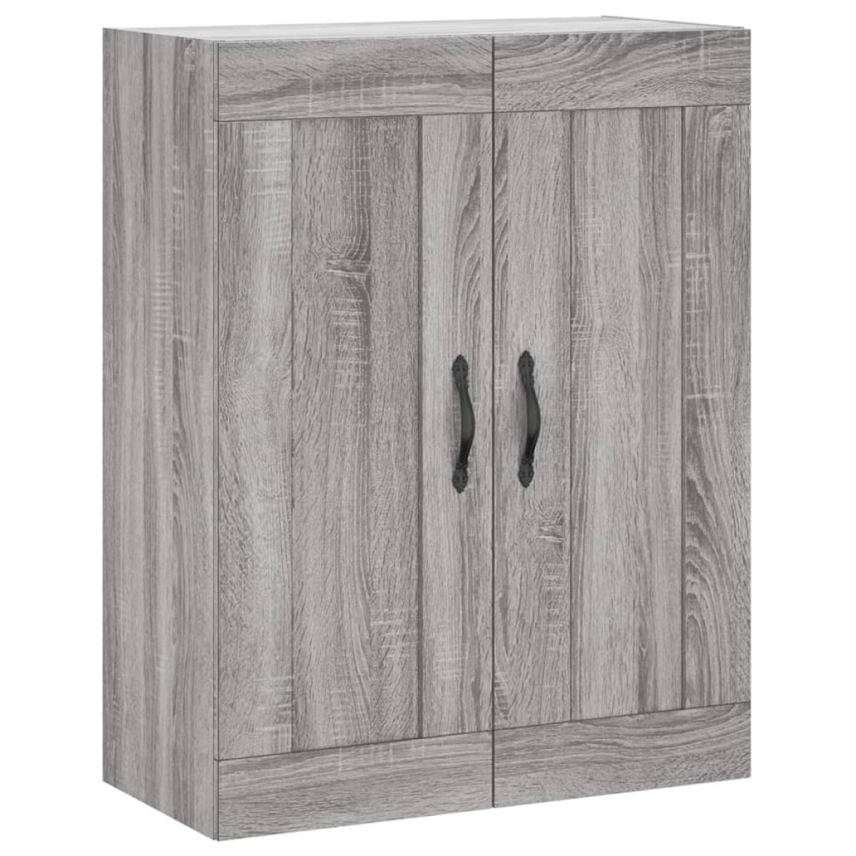 vidaXL Ντουλάπι Γκρι Sonoma 69,5 x 34 x 180 εκ. Επεξεργασμένο Ξύλο