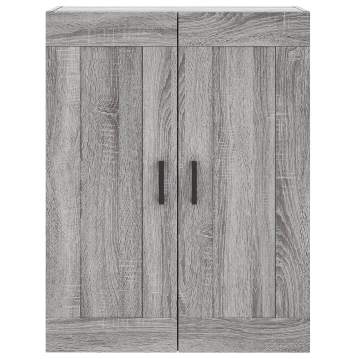 vidaXL Ντουλάπι Γκρι Sonoma 69,5 x 34 x 180 εκ. Επεξεργασμένο Ξύλο