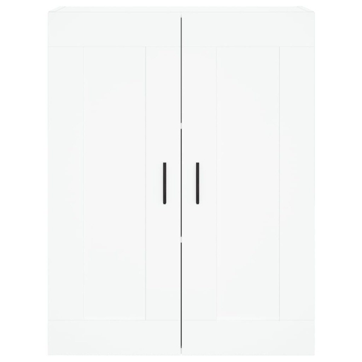vidaXL Ντουλάπι Λευκό 69,5x34x180 εκ. από Επεξεργασμένο Ξύλο