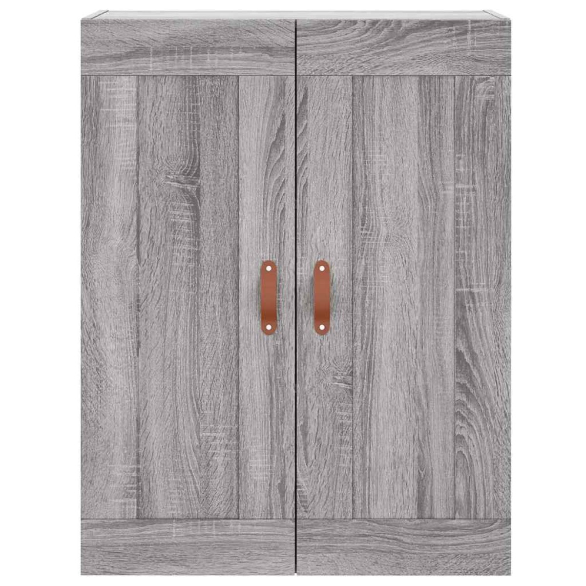 vidaXL Ντουλάπι Γκρι Sonoma 69,5 x 34 x 180 εκ. Επεξεργασμένο Ξύλο