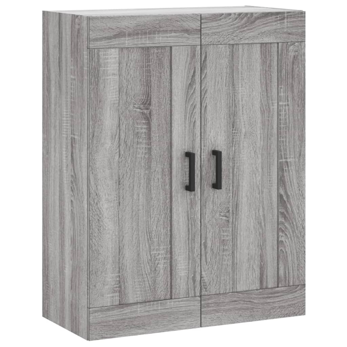 vidaXL Ντουλάπι Γκρι Sonoma 69,5 x 34 x 180 εκ. Επεξεργασμένο Ξύλο