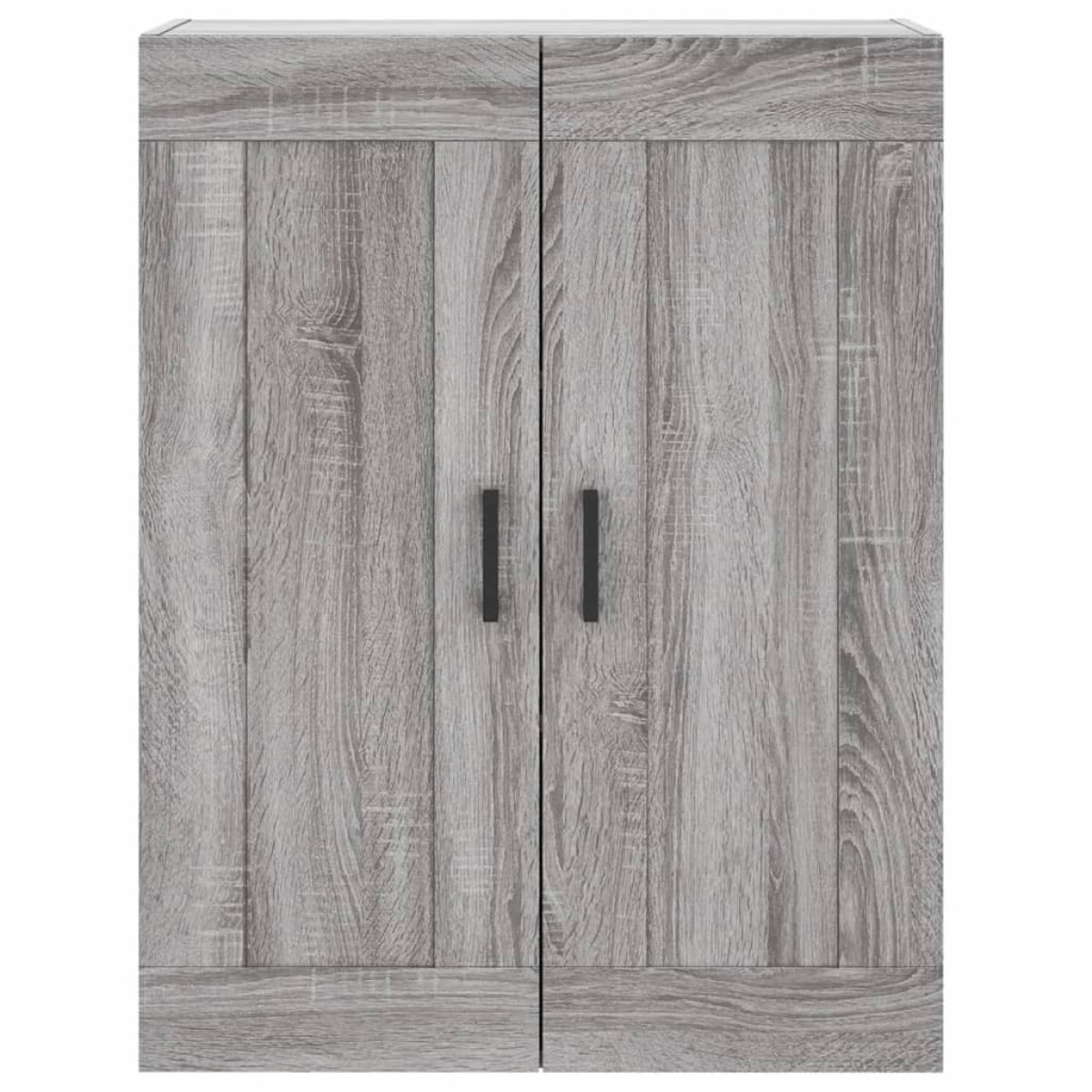 vidaXL Ντουλάπι Γκρι Sonoma 69,5 x 34 x 180 εκ. Επεξεργασμένο Ξύλο