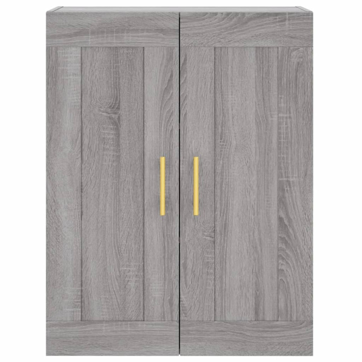 vidaXL Ντουλάπι Γκρι Sonoma 69,5 x 34 x 180 εκ. Επεξεργασμένο Ξύλο