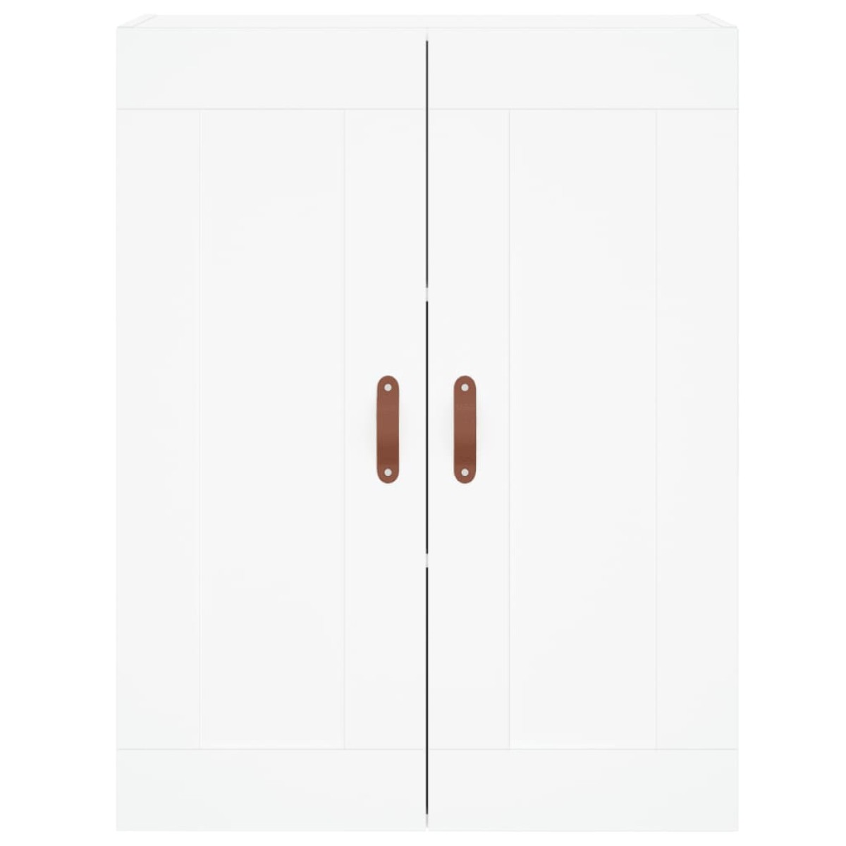 vidaXL Ντουλάπι Λευκό 69,5x34x180 εκ. από Επεξεργασμένο Ξύλο