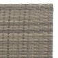 vidaXL Τραπέζι Bistro Πτυσσόμενο Γκρι 55x54x71 εκ. από Συνθετικό Ρατάν