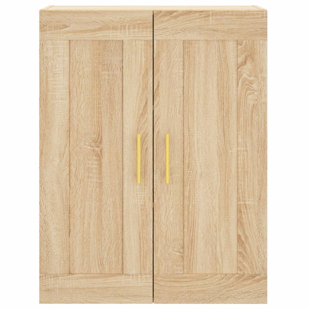 vidaXL Ντουλάπι Sonoma δρυς 69,5 x 34 x 180 εκ. από Επεξεργασμένο Ξύλο