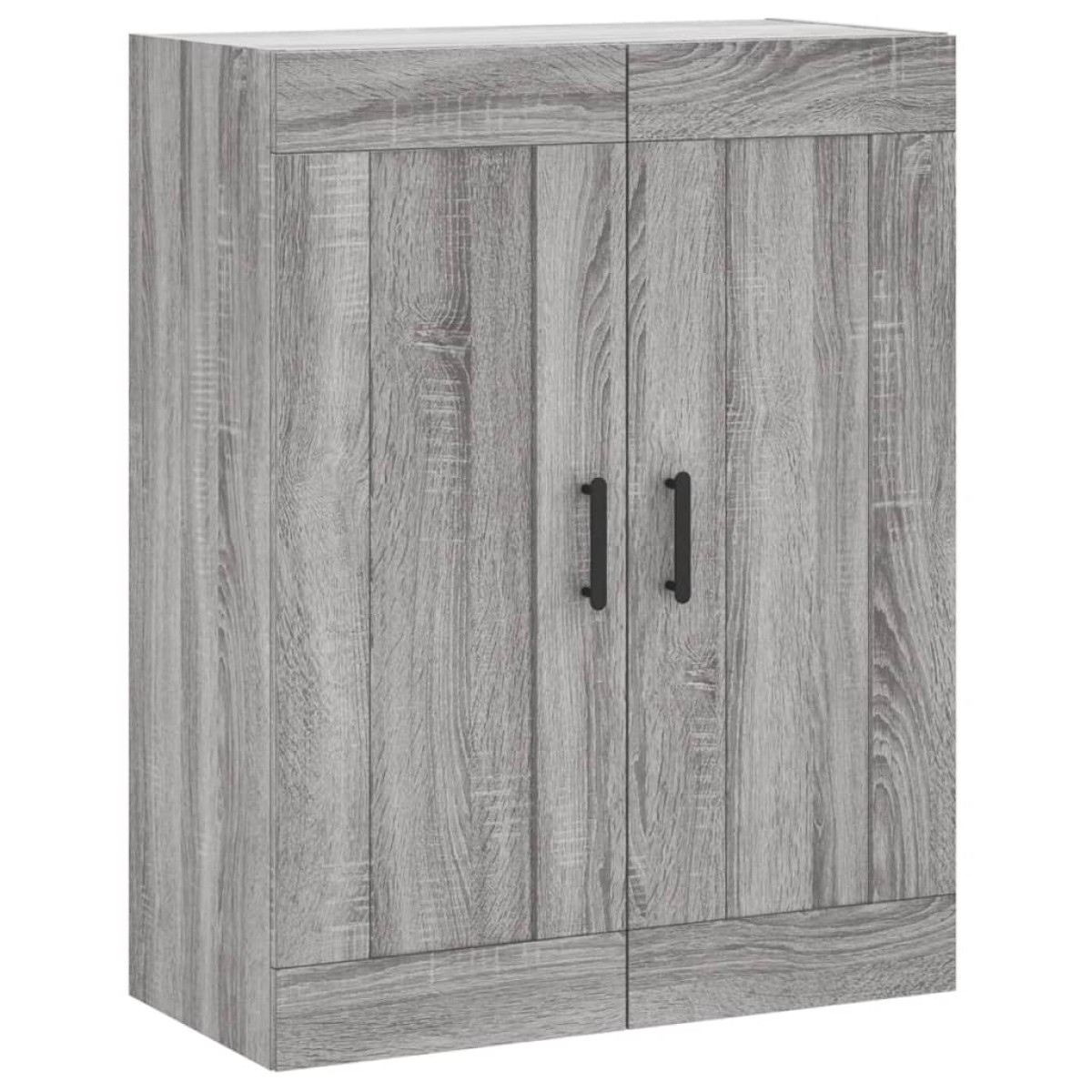 vidaXL Ντουλάπι Γκρι Sonoma 69,5 x 34 x 180 εκ. Επεξεργασμένο Ξύλο