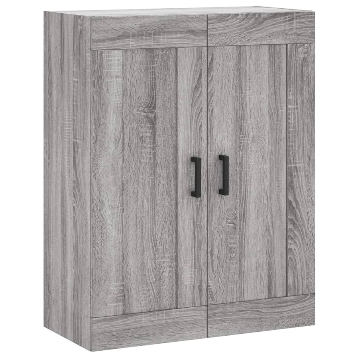 vidaXL Ντουλάπι Γκρι Sonoma 69,5 x 34 x 180 εκ. Επεξεργασμένο Ξύλο