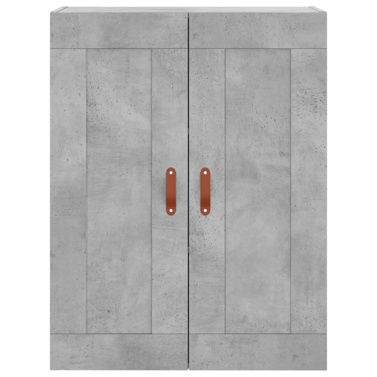 vidaXL Ντουλάπι Γκρι Σκυροδέματος 69,5x34x180 εκ. Επεξεργασμένο Ξύλο