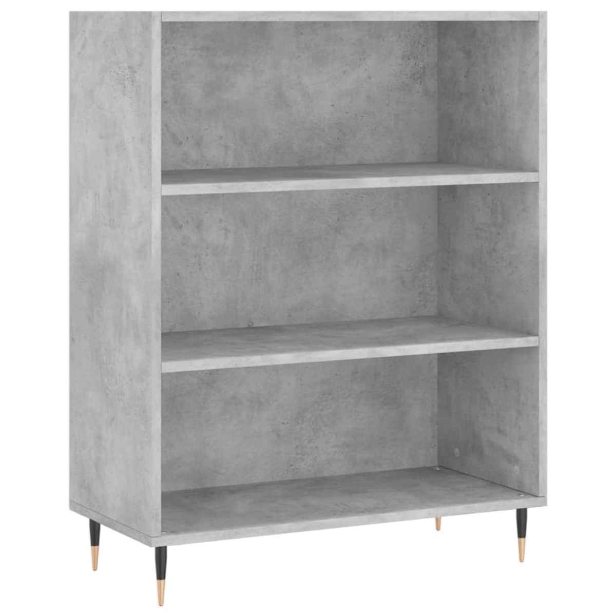 vidaXL Ντουλάπι Γκρι Σκυροδέματος 69,5x34x180 εκ. Επεξεργασμένο Ξύλο