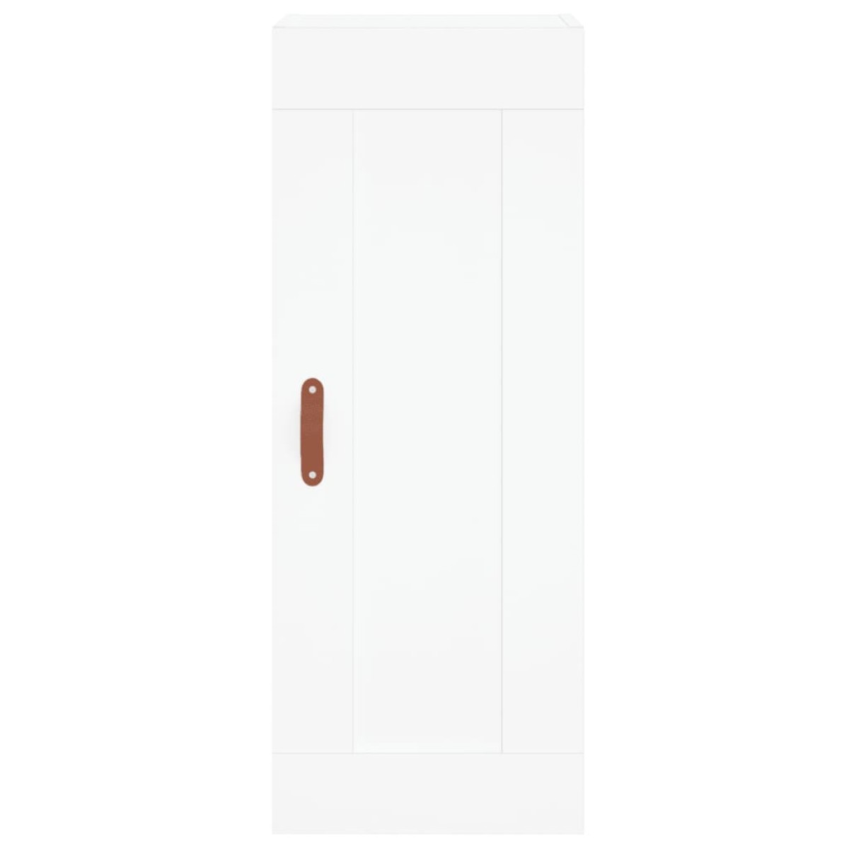 vidaXL Ντουλάπι Λευκός 34,5 x 34 x 180 εκ. από Επεξεργασμένο Ξύλο