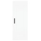 vidaXL Ντουλάπι Λευκός 34,5 x 34 x 180 εκ. από Επεξεργασμένο Ξύλο