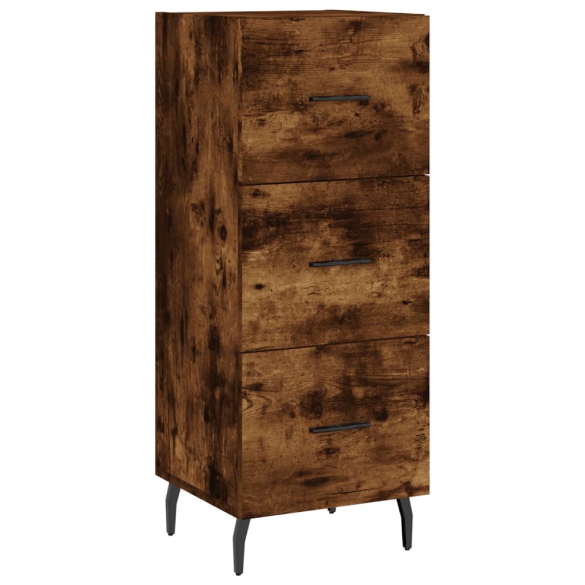 vidaXL Ντουλάπι Καπνιστή δρυς 34,5x34x180 εκ. από Επεξεργασμένο Ξύλο