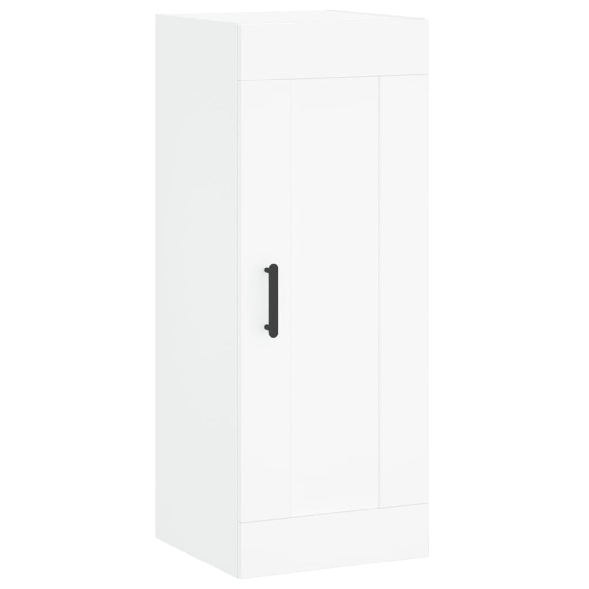 vidaXL Ντουλάπι Λευκός 34,5 x 34 x 180 εκ. από Επεξεργασμένο Ξύλο