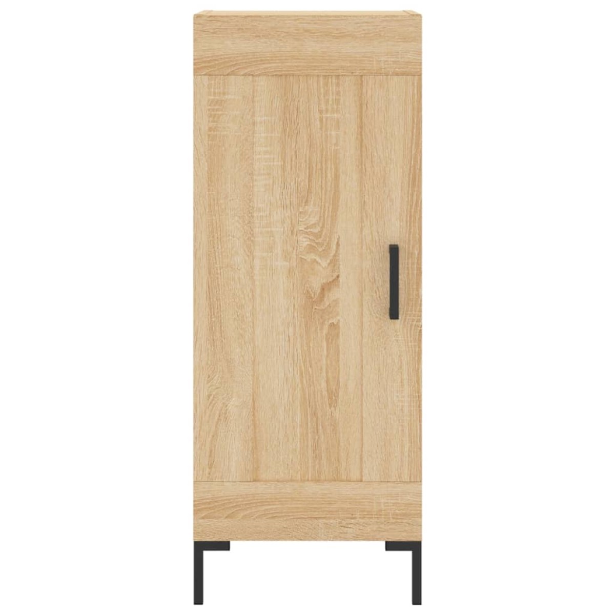 vidaXL Μπουφές Sonoma δρυς 34,5 x 34 x 180 εκ. από Επεξεργασμένο Ξύλο