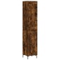 vidaXL Ντουλάπι Καπνιστή δρυς 34,5x34x180 εκ. από Επεξεργασμένο Ξύλο