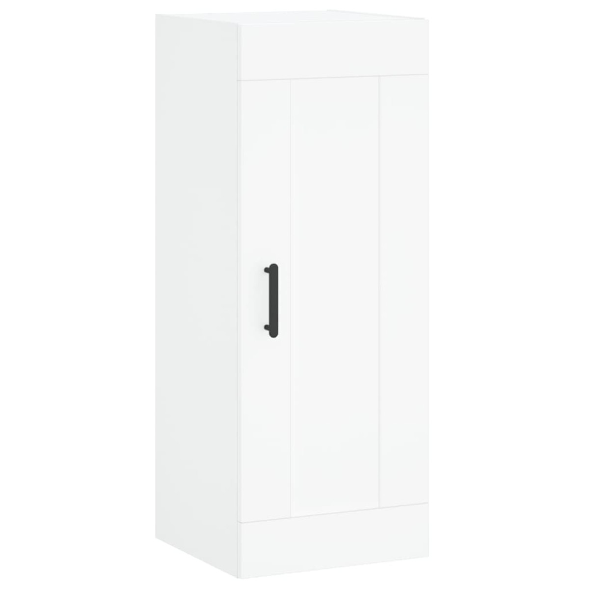vidaXL Ντουλάπι Λευκός 34,5 x 34 x 180 εκ. από Επεξεργασμένο Ξύλο