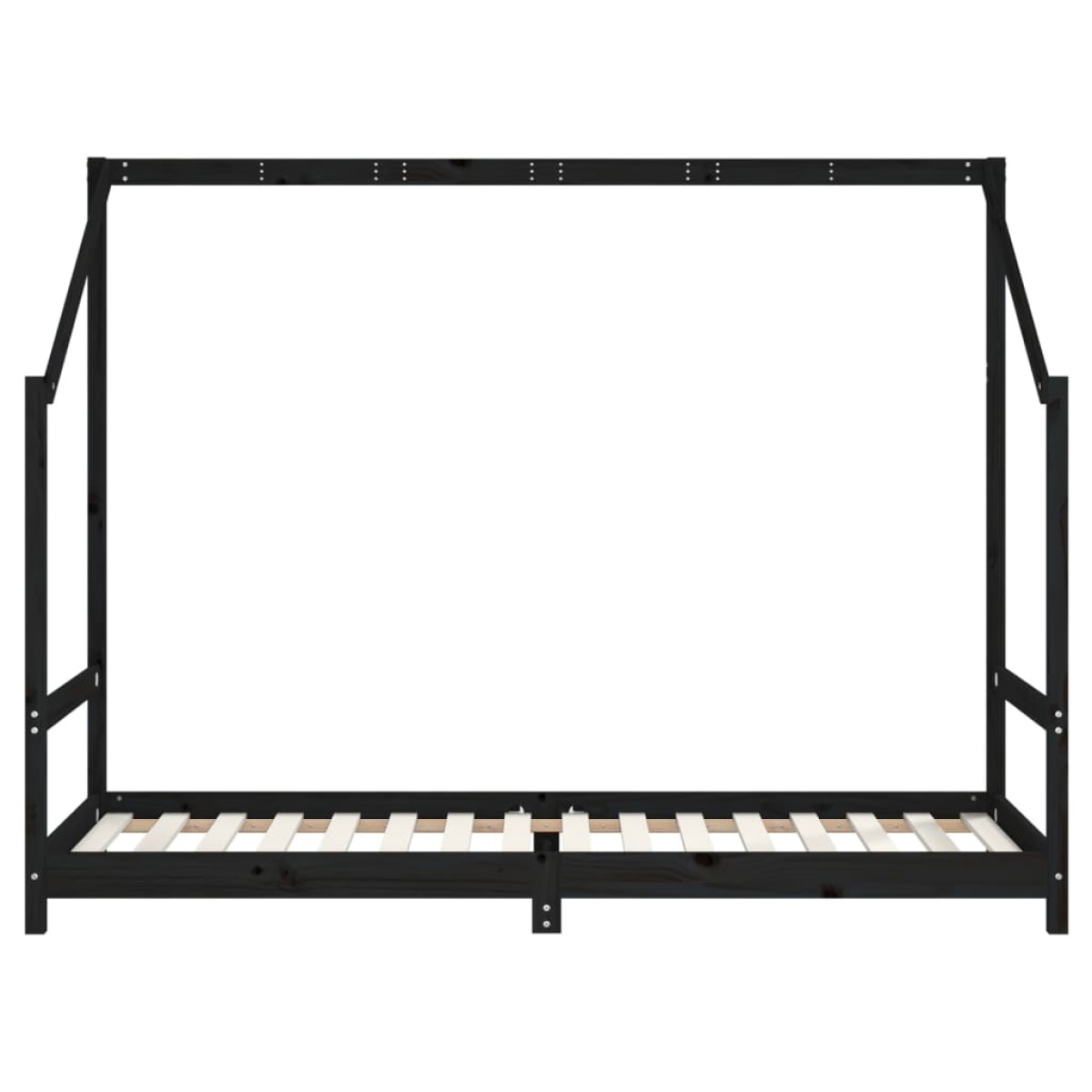 vidaXL Πλαίσιο Παιδικού Κρεβατιού 2x(80x200)εκ. Μασίφ Ξύλο Πεύκου