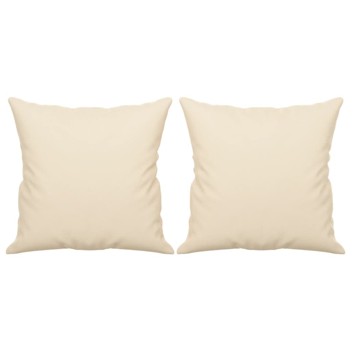 vidaXL Καναπές Τριθέσιος Beige 180 εκ. από Μικροΐνες με Μαξιλάρια