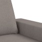 vidaXL Πολυθρόνα Taupe 60 εκ. από Υφασμάτινη με Υποπόδιο