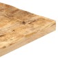 vidaXL Τραπέζι Bistro Τετράγωνο 50x50x75 εκ. Ακατέργαστο Ξύλο Μάνγκο