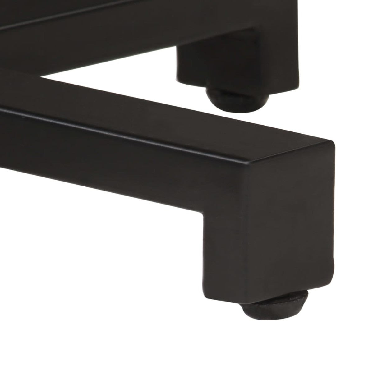 vidaXL Τραπέζι Bistro Τετράγωνο 80x80x75 εκ. Ακατέργαστο Ξύλο Μάνγκο