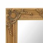 vidaXL Καθρέφτης Τοίχου με Μπαρόκ Στιλ Χρυσός 50 x 40 εκ.