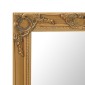 vidaXL Καθρέφτης Τοίχου με Μπαρόκ Στιλ Χρυσός 50 x 80 εκ.