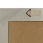 vidaXL Καθρέφτης Τοίχου με Μπαρόκ Στιλ Ασημί 60 x 60 εκ.