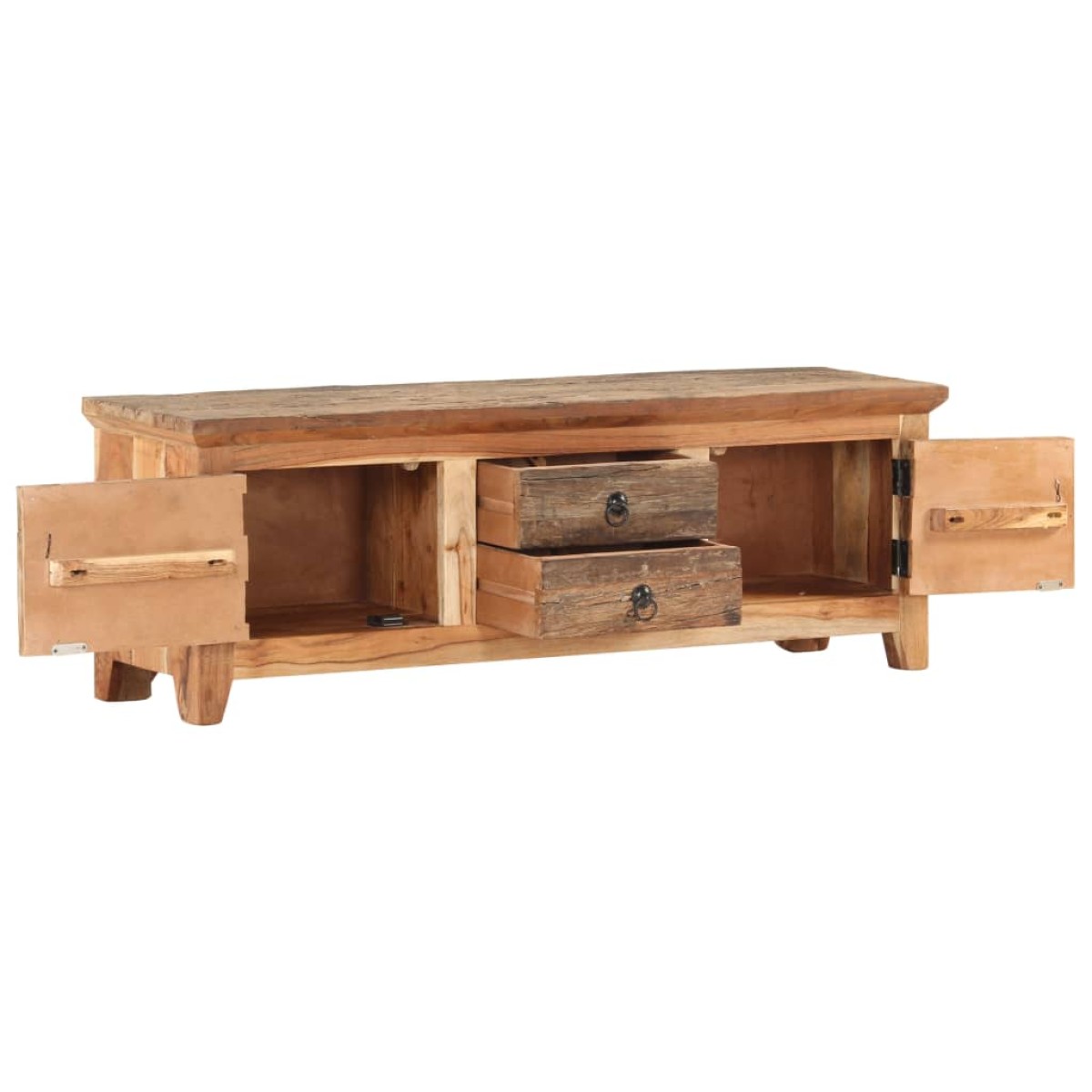 vidaXL Έπιπλο Τηλεόρασης 120x30x40 εκ. Μασίφ Ακακία/Ανακυκλωμένο Ξύλο