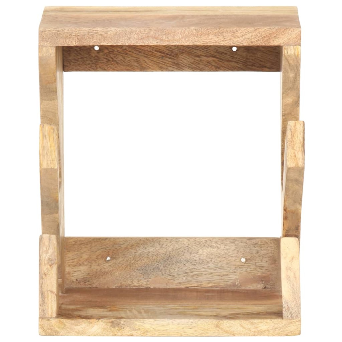 vidaXL Βάση για Skateboard Επιτοίχια 25x20x30 εκ. Μασίφ Ξύλο Μάνγκο