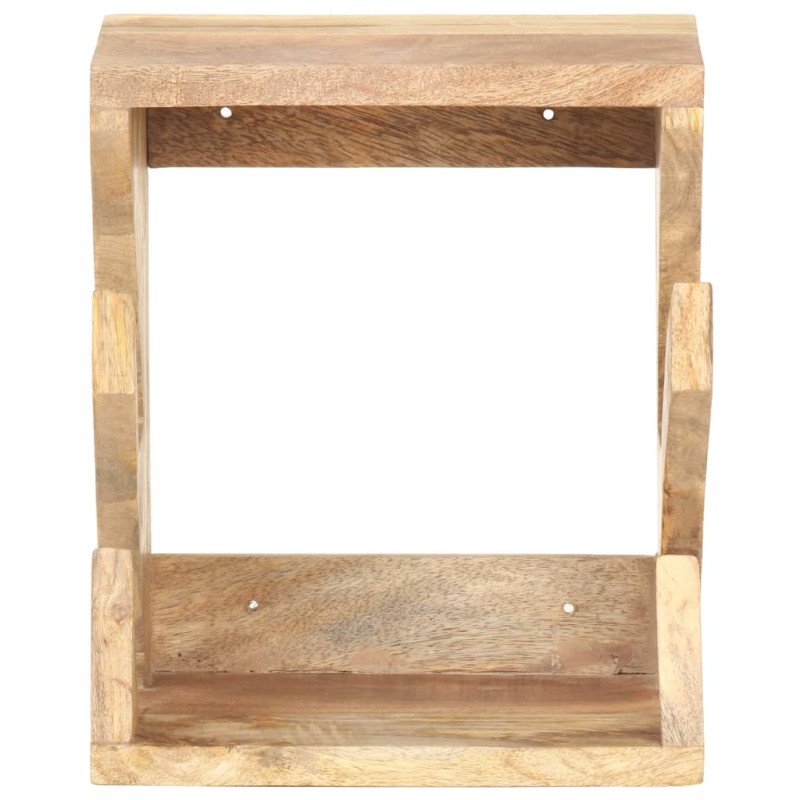 vidaXL Βάση για Skateboard Επιτοίχια 25x20x30 εκ. Μασίφ Ξύλο Μάνγκο