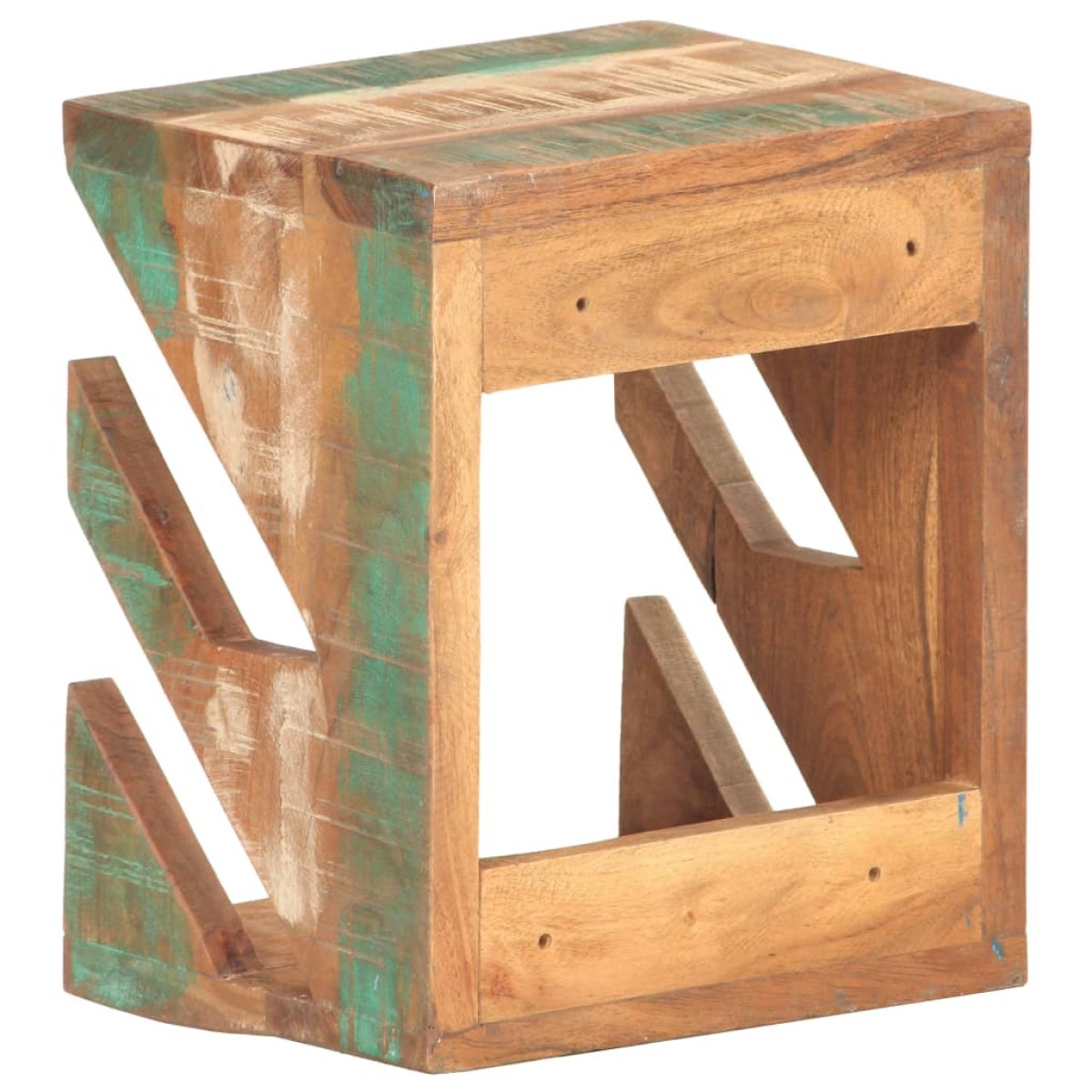 vidaXL Βάση Skateboard Επιτοίχια 25x20x30 εκ. Μασίφ Ανακυκλωμένο Ξύλο