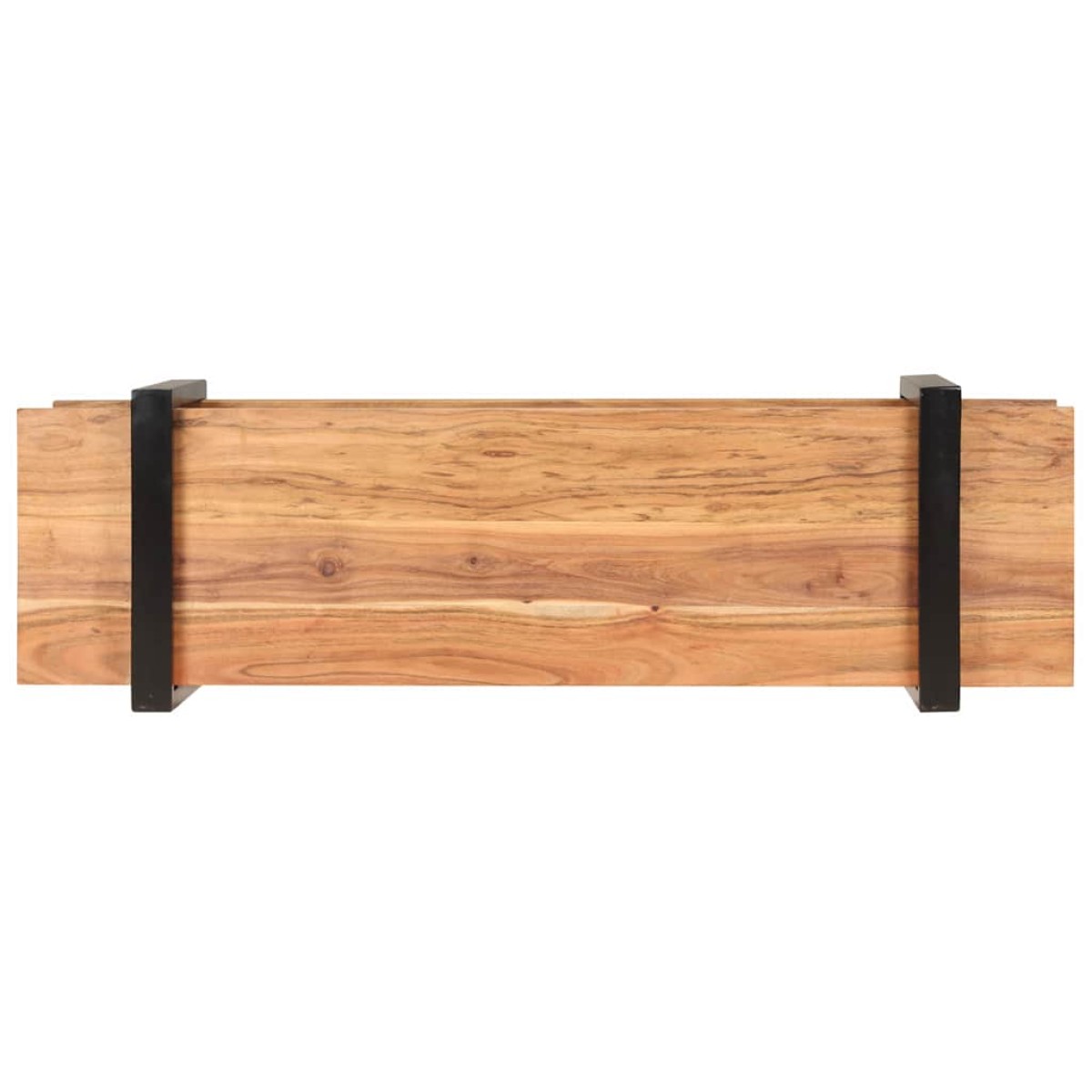 vidaXL Έπιπλο Τηλεόρασης 130 x 40 x 40 εκ. από Μασίφ Ξύλο Ακακίας