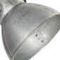 vidaXL Φωτιστικό Τοίχου Industrial Ασημί 45x25 εκ. Ε27