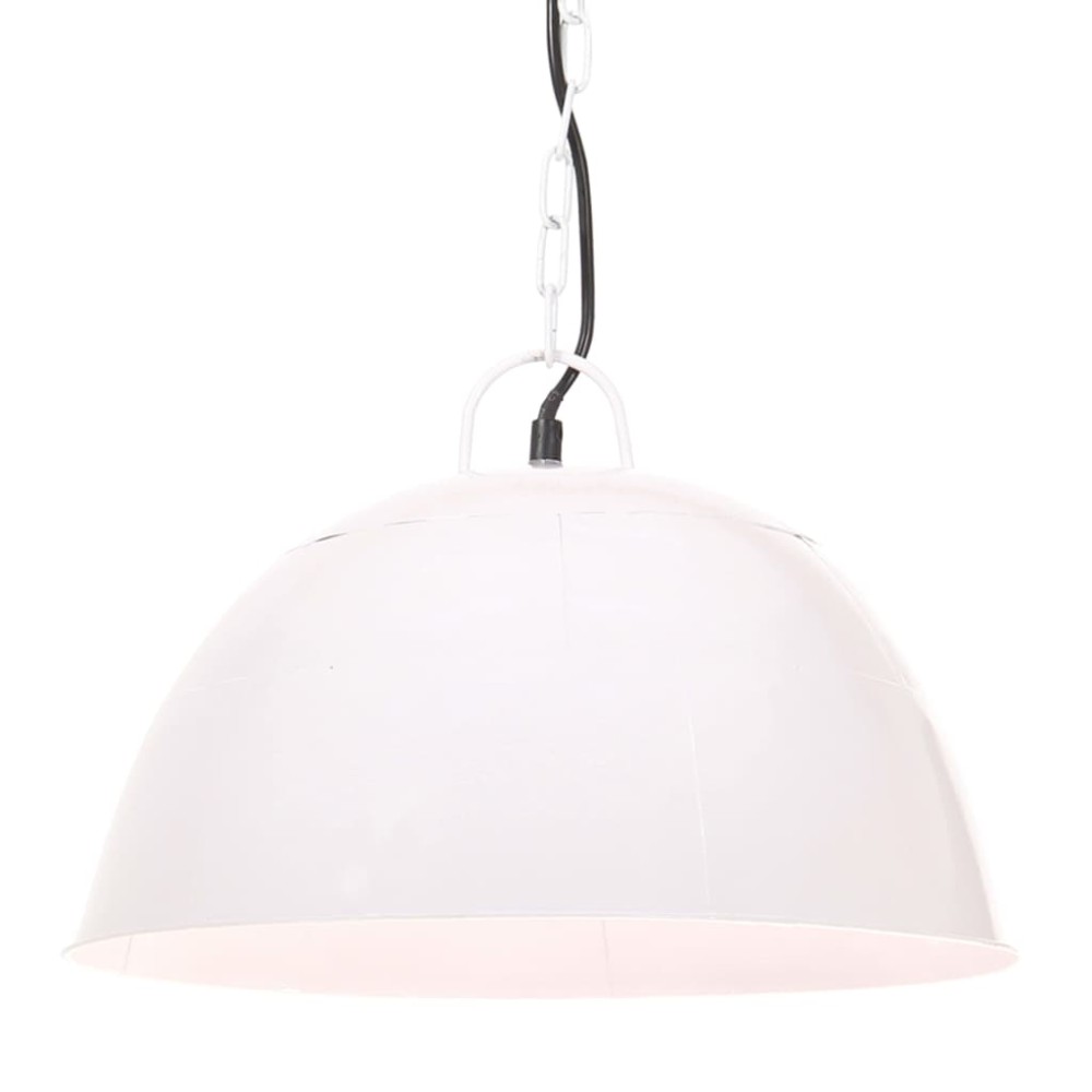 vidaXL Φωτιστικό Κρεμαστό Vintage Στρογγυλό 25 W Λευκό 41 εκ. Ε27