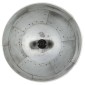vidaXL Φωτιστικό Κρεμαστό Vintage Στρογγυλό 25 W Ασημί 31 εκ. Ε27