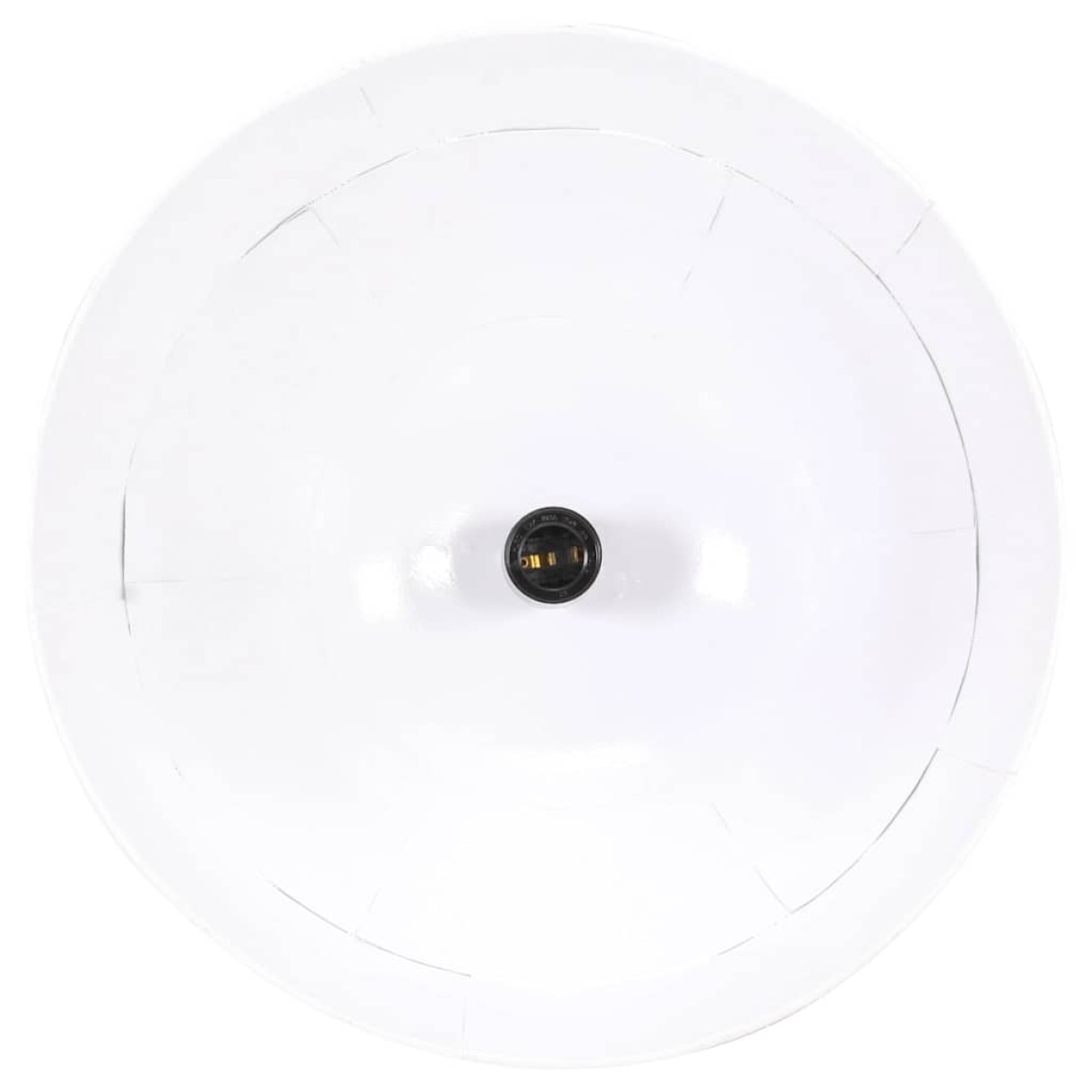 vidaXL Φωτιστικό Κρεμαστό Vintage Στρογγυλό 25 W Λευκό 31 εκ. Ε27