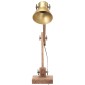 vidaXL Φωτιστικό Επιτραπέζιο Industrial Στρ. 25 W Χάλκ. 58x18x90εκ Ε27