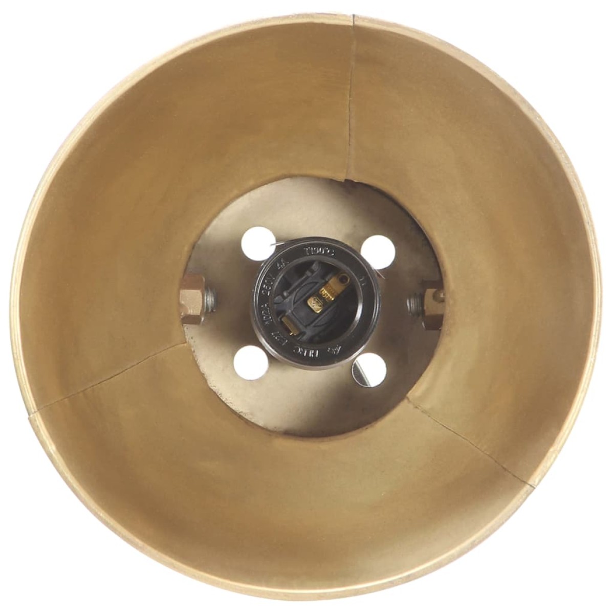 vidaXL Φωτιστικό Επιτραπέζιο Industrial Στρ. 25 W Χάλκ. 58x18x90εκ Ε27