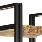 vidaXL Βιβλιοθήκη με 5 Επίπεδα 40 x 30 x 180 εκ. από Μασίφ Ξύλο Μάνγκο