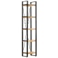 vidaXL Βιβλιοθήκη με 5 Επίπεδα 40 x 30 x 180 εκ. από Μασίφ Ξύλο Μάνγκο