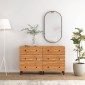 vidaXL Βοηθητικά Ντουλάπια 2 τεμ. 60x33x75 εκ. από Μασίφ Ξύλο Ακακίας
