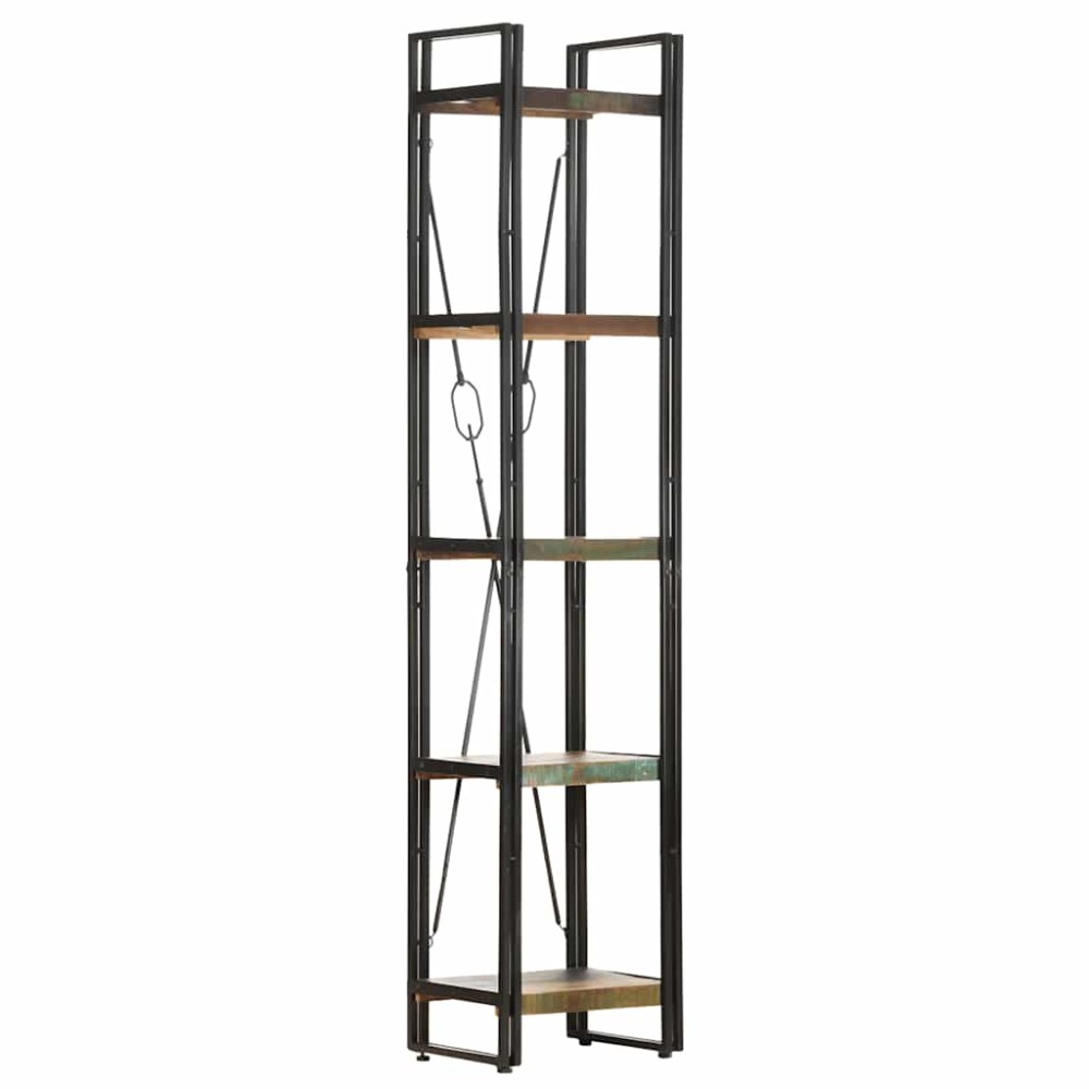 vidaXL Βιβλιοθήκη με 5 Επίπεδα 40x30x180 εκ. Μασίφ Ανακυκλωμένο Ξύλο